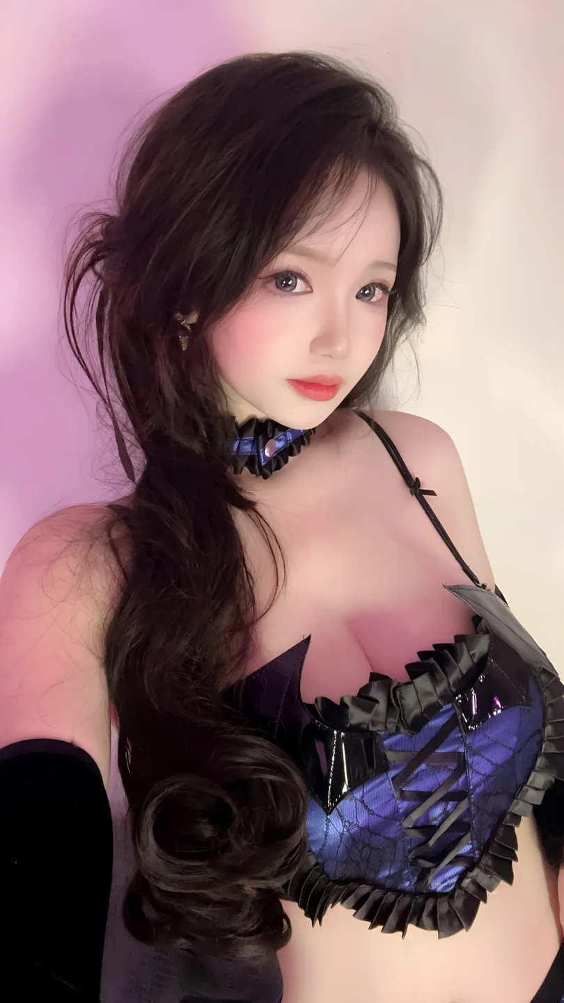 雪晴Astra - No.097 蓝色蕾丝短裙 [53P,1V-1.18GB] tg@simisebaisi 【丝足阁】043.webp